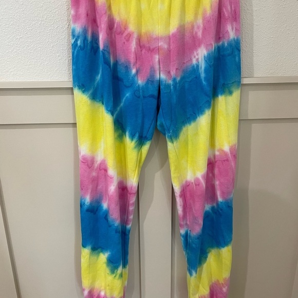 Spiritual Gangster Perfect Sweatpant Highlighter Tie Dye Size Small - Picture 7 of 13